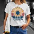 Solar Eclipse 2024 Total Solar Eclipse April 8 2024 Vintage T-Shirt Gifts for Her