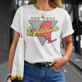 Syracuse New YorkVintage Triangle T-Shirt Gifts for Her