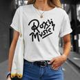 T-shirt Roxy Music Style Graffiti, Tee pour Fans Vintage Années 70-80 Cadeaux pour elle