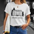 Tiny House Handgezeichnetes Kleines Tiny House Tiny House T-Shirt Geschenke für Sie