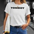 Tomboy Introvert Infj Proud To Be A Tomboy T-Shirt Gifts for Her