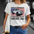 Truck Pickup 4X4 Pick Up Driver Legends Squarebody T-Shirt Gifts for Her