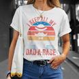 Vintage Dad Ich Halte Alle Meine Papa-Witze In Einem Dad-A-Base Lustig Kapuzenjacke T-Shirt Geschenke für Sie