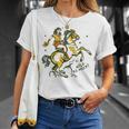 Wild As Heck Retro Vintage Western Rodeo Yeehaw Cowgirl T-Shirt Gifts for Her
