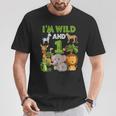 1 Year Old Zoo Birthday Safari Jungle Animal 1St T-Shirt Unique Gifts