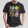 100 Days Sprinkled With Fun Cupcake 100Th Day Of School Girl T-Shirt Unique Gifts