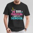 100Th Day Of Kindergarten For Girls 100 Magical Days Unicorn T-Shirt Unique Gifts