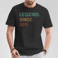 13 Years Old Legend Since 2011 13Th Birthday T-Shirt Funny Gifts