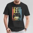 15 Años Cumpleaños Niño Niña Chico Chica Regalo Level 15 Camiseta unisex Regalos divertidos