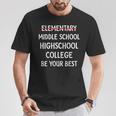 2024 Elementary School Graduation 6Th Grade Graduate T-Shirt Unique Gifts