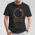 2024 Solar EclipseTotal Solar Eclipse April 8 2024 T-Shirt Personalized Gifts