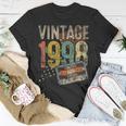 25 Year Old Vintage 1998 Limited Edition 25Th Birthday T-Shirt Unique Gifts