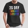 2S Day Twosday 02-22-2022 Happy Twosday T-Shirt Unique Gifts