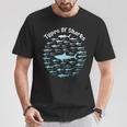 38 Types Of Shark Academic Educational Ocean T-Shirt Unique Gifts