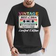 40Th Birthday Retro Cassette Best Of 1984 T-Shirt Funny Gifts