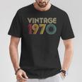 54Th Birthday Vintage 1970 Classic Mom Dad T-Shirt Unique Gifts