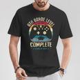 8Th Grade Level Complete Gamer Class Of 2024 Graduation Boy T-Shirt Funny Gifts