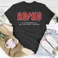 Adhd Highway To Hey Look A Squirrel Hard Rocker Adhd T-Shirt Unique Gifts