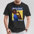 African American Rosie The Riveter Black History T-Shirt Unique Gifts