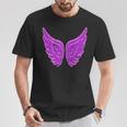 Alas De Angel Con Alas En La Espalda Angel Camiseta unisex Regalos divertidos
