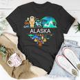 Alaska Icon Heart With Alaska Alaskan Pride T-Shirt Unique Gifts