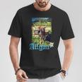 Allgäu Alpenintage Kuh Bayern Deutschland Souvenir S T-Shirt Lustige Geschenke