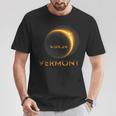 America Total Solar Eclipse 2024 Vermont 04 08 24 Usa T-Shirt Personalized Gifts