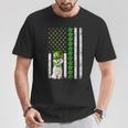 American Flag Maltese Dog St Patricks Day T-Shirt Unique Gifts