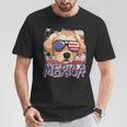 American Flag Merica Labrador Retriever 4Th Of July Boys T-Shirt Unique Gifts