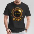American Total Solar Eclipse April 8 2024 Ohio Totality T-Shirt Unique Gifts