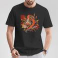 Année Du Dragon Zodiaque Chinois Nouvel An 2024 T-Shirt Cadeaux drôles
