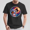 April 2024 Solar Eclipse Dog Wearing Solar Eclipse Glasses T-Shirt Unique Gifts