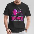 Archery Girl Archer Bow And Arrow Hunter Lady T-Shirt Unique Gifts