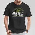 Area 51 Ufo Test Pilot Alien Roswell Weather Balloon T-Shirt Unique Gifts