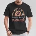 Assistant Property Manager Leopard Rainbow Appreciation T-Shirt Unique Gifts