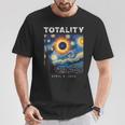 Astronomy Lovers Total Solar Eclipse 2024 Totality 040824 T-Shirt Unique Gifts