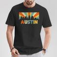 Austin City Skyline Texas State 70S Retro Souvenir T-Shirt Unique Gifts