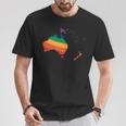 Australia Gay Pride Rainbow Lgbt Colors Flag T-Shirt Unique Gifts
