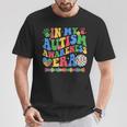 In My Autism Awareness Era Retro Disco In April We Wear Blue T-Shirt Funny Gifts