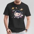 Axolotl Kawaii Cute Axolotls Astronaut Planets Space T-Shirt Unique Gifts