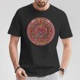 Aztec Mexico Maya Aztec Calendar T-Shirt Lustige Geschenke