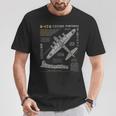 B-17 Flying Fortress Ww2 B-17G Bomber Vintage Aviation T-Shirt Unique Gifts