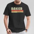 Baker Job Title Profession Birthday Worker Idea T-Shirt Unique Gifts
