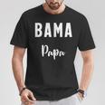 Bama Papa Alabama Father Dad Family Member Matching T-Shirt Unique Gifts