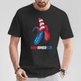 Banana Us Flag Patriotic America Party Fruit Costume T-Shirt Unique Gifts