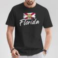 Bandera De Florida Bandera De Florida Orgullo Del Estado De Florida Camiseta unisex Regalos divertidos