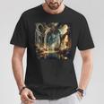 Barocke Kunstbewegung Dramatischer Lichtschatten Italien T-Shirt Lustige Geschenke