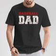 Baseball Dad Happy Fathers Day For Boys Kid T-Shirt Personalized Gifts