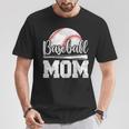 Baseball Mom Baseball Player Game Day Mother's Day T-Shirt Unique Gifts
