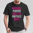 Baseball Players Have The Prettiest Moms Youth Baseball Mom T-Shirt Personalized Gifts